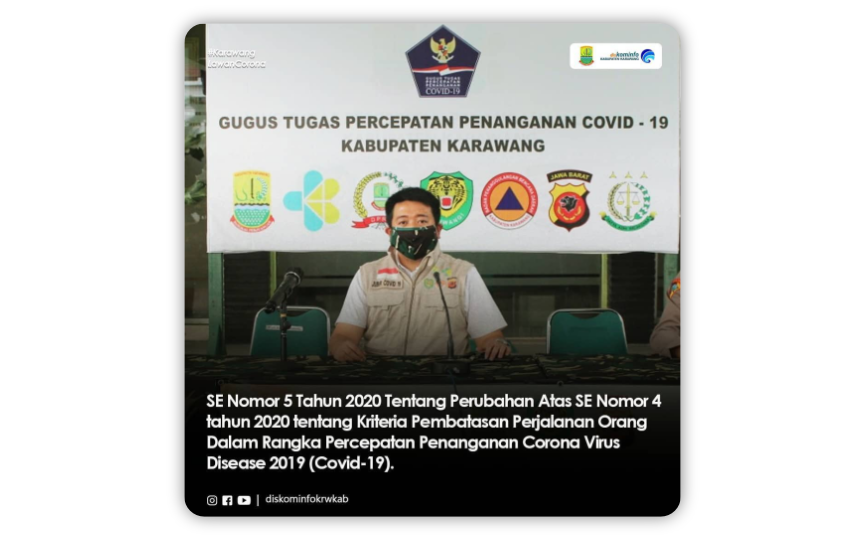 SE Nomor 5 Tahun 2020 Tentang Perubahan Atas SE Nomor 4 Tahun 2020